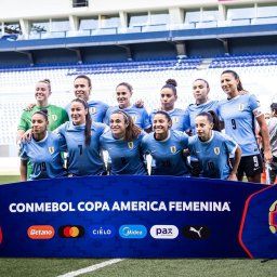 La selección de Uruguay que enfrenta a Perú en la Copa América