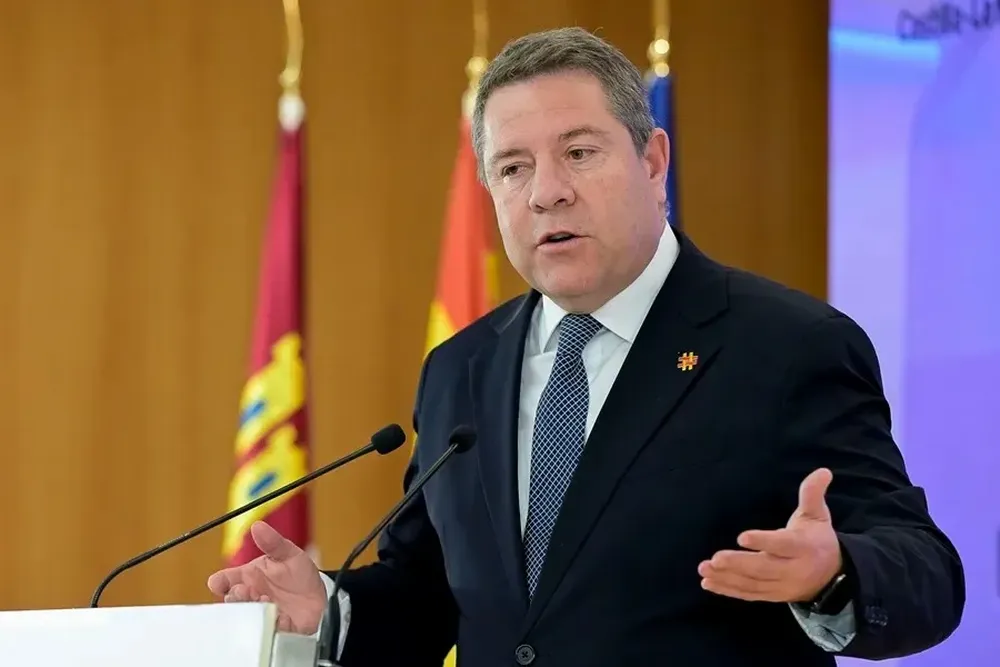 El presidente de de Castilla-La Mancha, Emiliano García-Page.