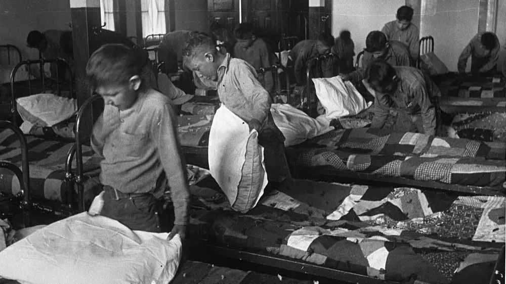 Las condiciones en que vivían estos niños eran atroces