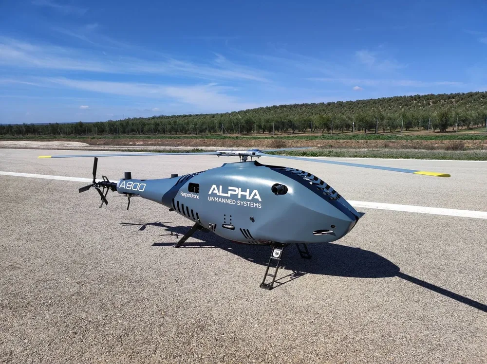 Helicóptero UAV Alpha 900