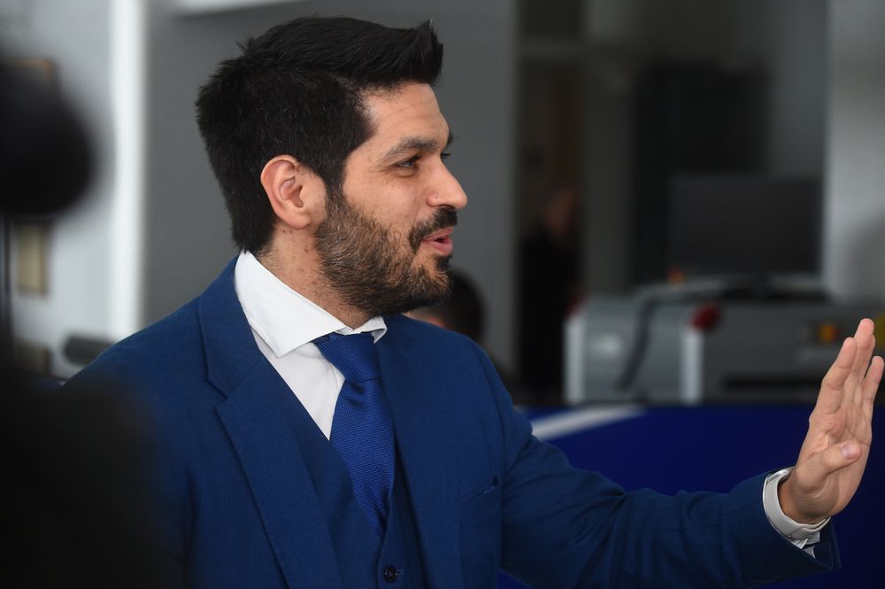 El senador y secretario general del Partido Colorado, Andrés Ojeda