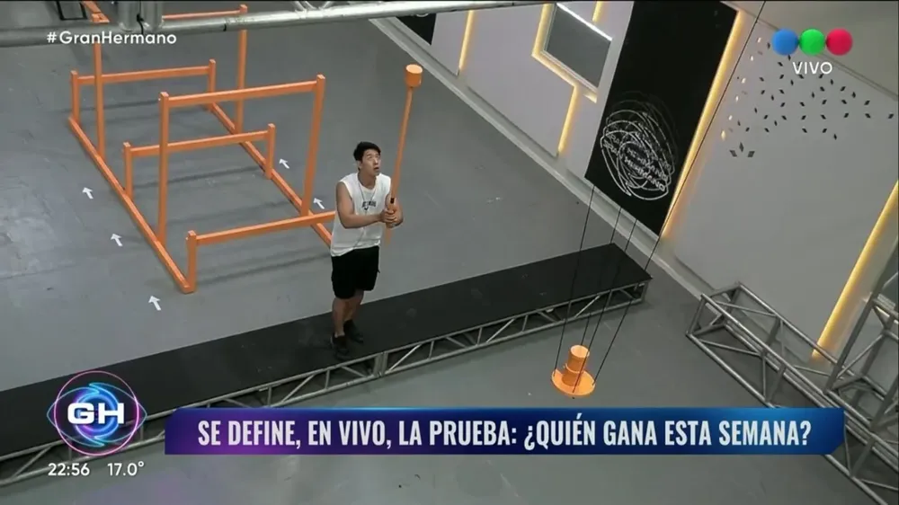 La nueva prueba requirió bastante destreza física.