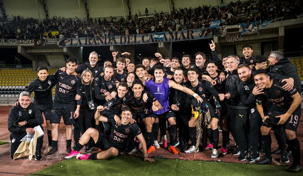 Platense celebra su histórica clasificación a cuartos de final de la Copa Libertadores