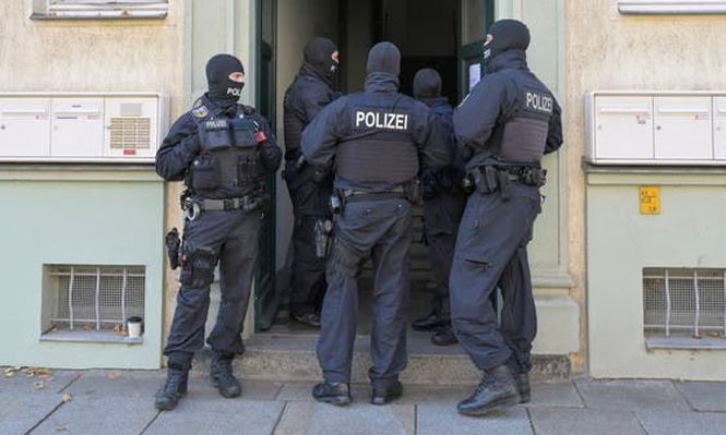 Policías de Alemania.&nbsp;