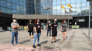 Seis de los CDR encausados en los juzgados de Sabadell 