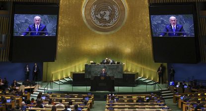 Benjamin Netanyahu en la ONU