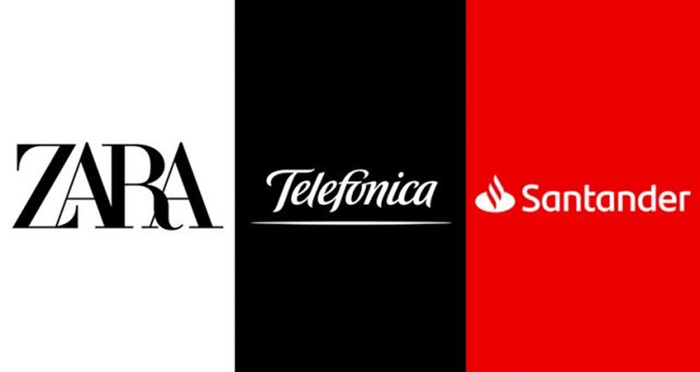 Santander, Inditex y Telefónica, las empresas españolas más valoradas en un ranking de Fortune