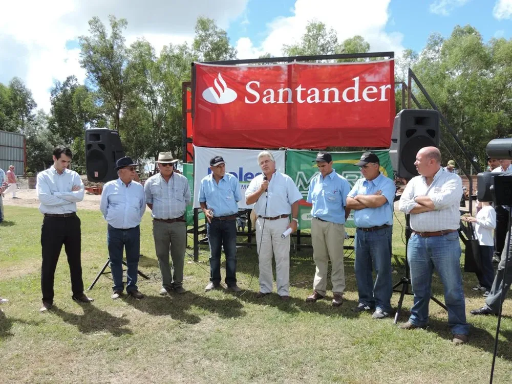 G. Saxlund, L. M. Irastorza, M. Touron, L. Aberastegui, T. Aguerre, G. Aberastegui, W. Marrero y J. A. Rodríguez
