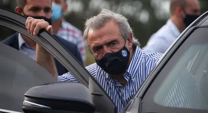 El embajador de Italia destacó el papel de Larrañaga en la captura de Morabito