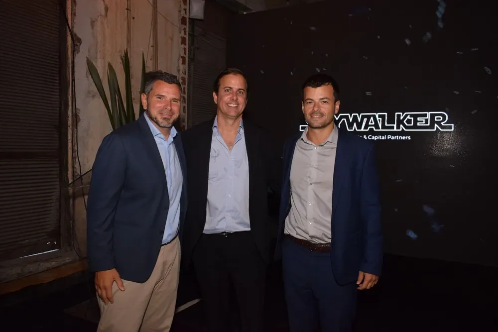 Diego Venancio, Ignacio Reyes y Santiago Mendez