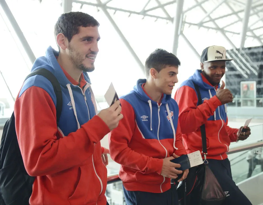 Agustín Rogel, Felipe Carballo y Hugo Silveira