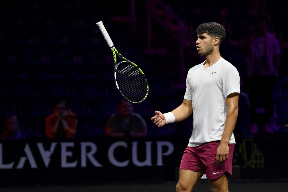 Carlos Alcaraz debuta en la Laver Cup.
