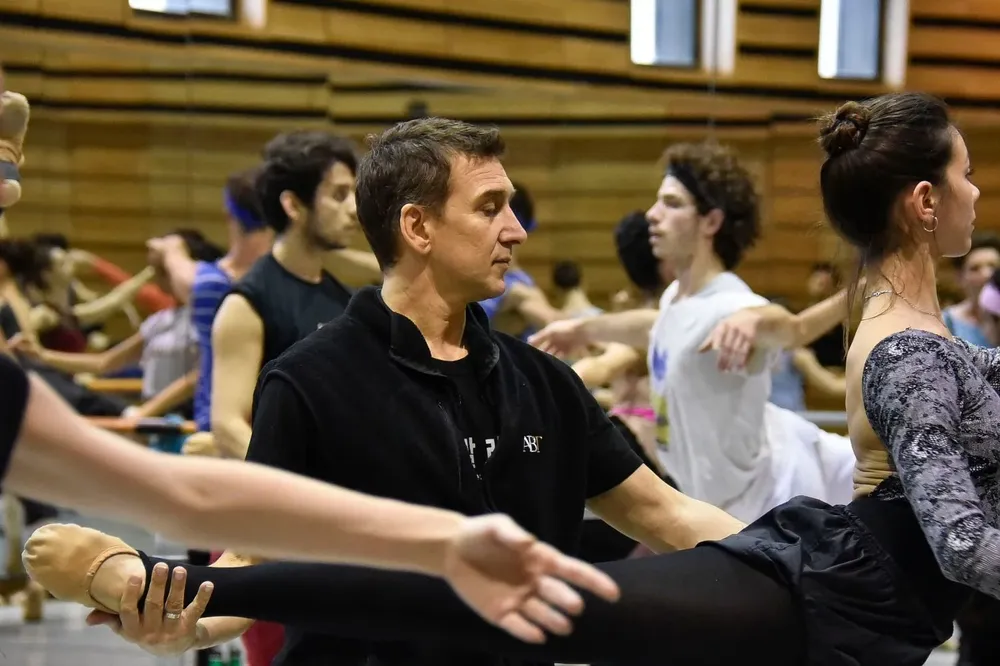 Julio Bocca en el Ballet Nacional del Sodre. Foto de archivo.