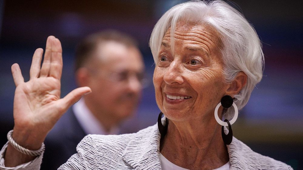 La presidenta del Banco Central Europeo, Cristine Lagarde