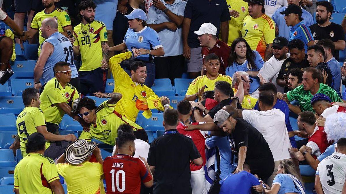 Estos son los jugadores de la selección uruguaya más comprometidos en el expediente de Conmebol tras pelea con hinchas colombianos