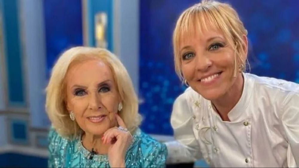 Mirtha Legrand y Jimena Monteverde