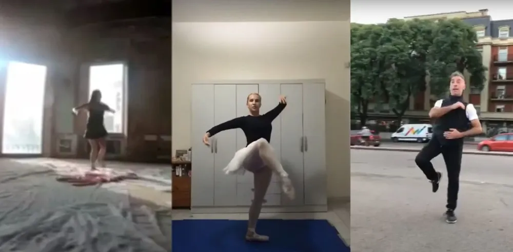 El Sodre celebró el Día internacional de la danza con una coreografía colectiva