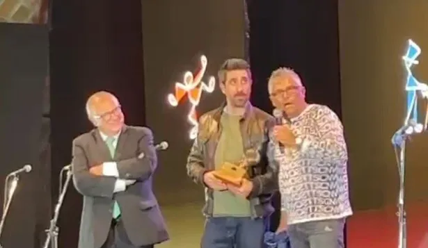 Álvaro Recoba, Alex Ubago y Alfredo Jaureguiberry.