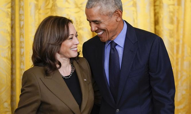 Barack Obama y Kamala Harris se conocen desde hace unos 20 años