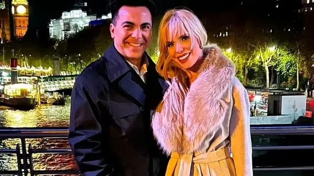 Cristian Castro y su novia, Ingrid Wagner