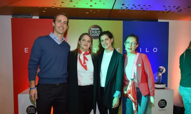 Andreas Dürig, Lucia Stirling, Lucia Baraibar y Eugenia Noya