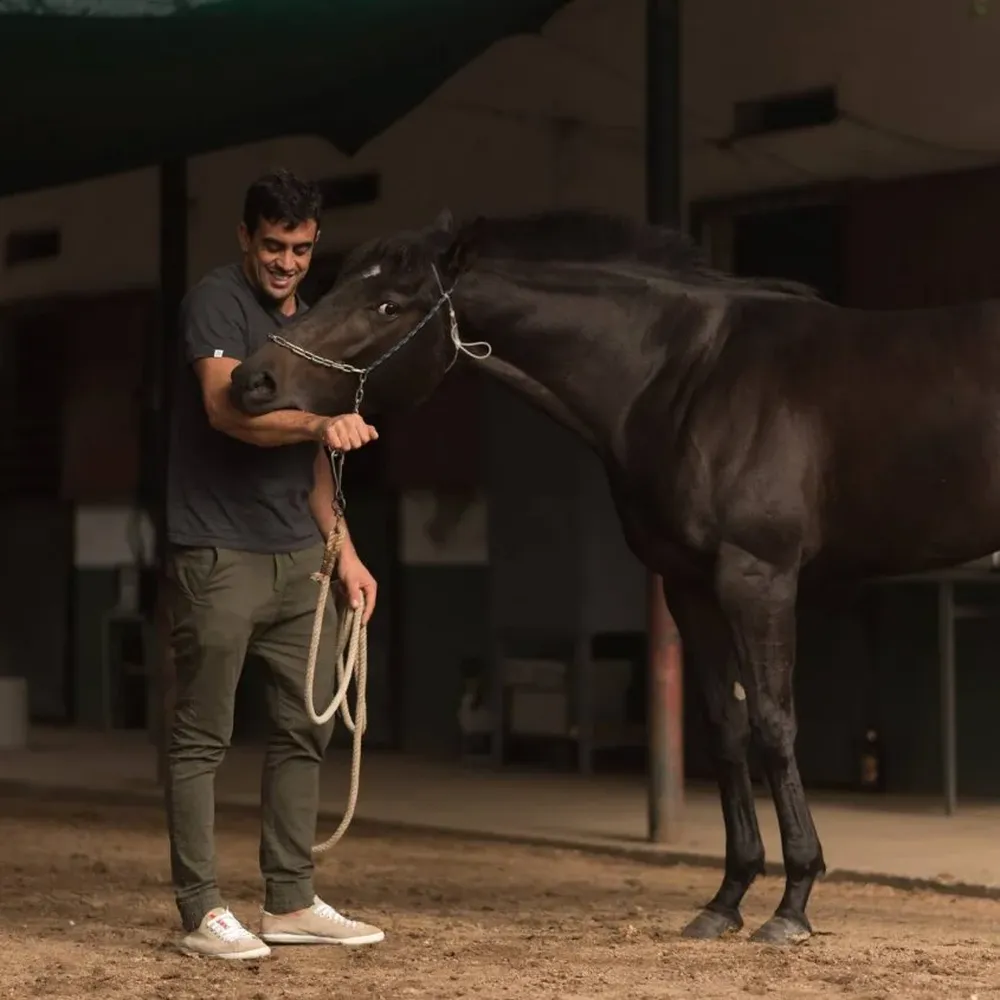 Diego Ifrán y su pasión: los caballos