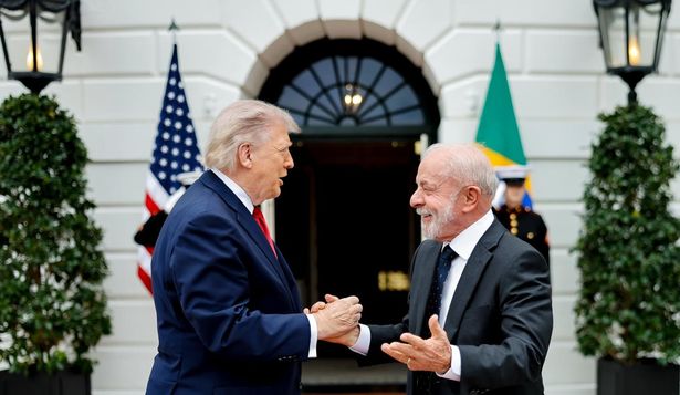 Donald Trump y Lula Da Silva