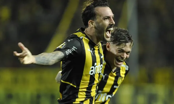 Sebastián Rodríguez en su pasaje por Peñarol&nbsp;