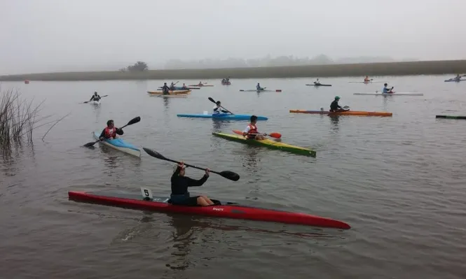 Canotaje en Santiago Vázquez