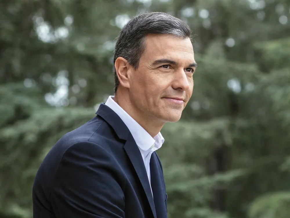 Sanchez felicita al equipo.