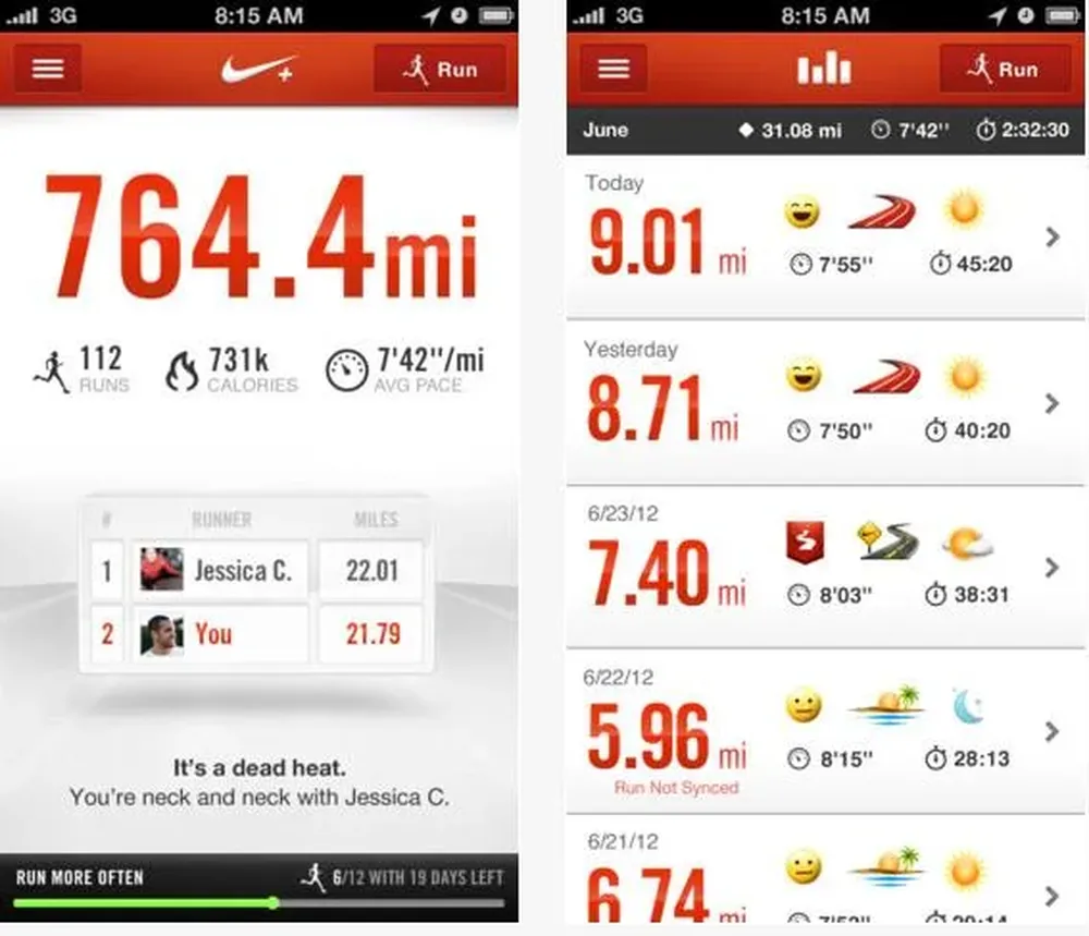 Run Injury Free Permite controlar las diferentes áreas que duelen al correr y propone modificaciones en el entrenamiento para evitar lesiones. También ofrece rutinas para prevenir tirones o desgarros, balanceando las intensidades y los recorridos. US$ 4,99 para iPhone.