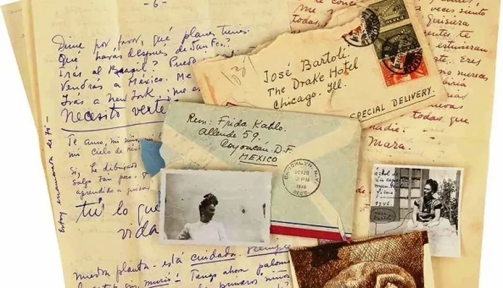 Cartas y fotos de Frida Kahlo para su amante, Josep Bartolí