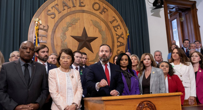 El portavoz de la legislatura de Texas y otros representantes republicanos.