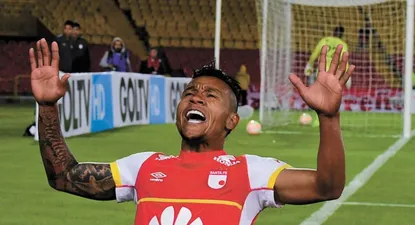 Wilson Morelo, goleador de Independiente Santa Fé