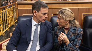 Pedro Sánchez y Yolanda Díaz