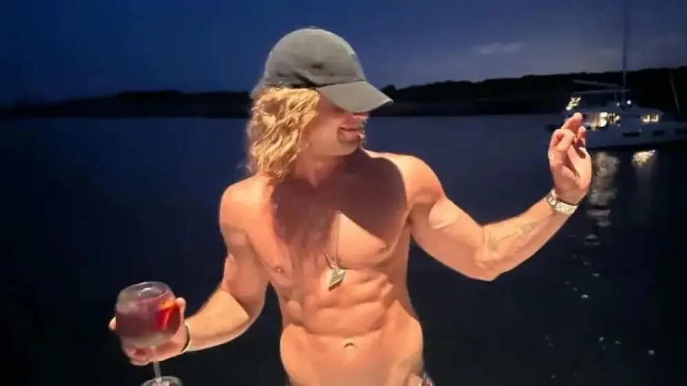 Daniel sancho, en sus posteos en las redes sociales.