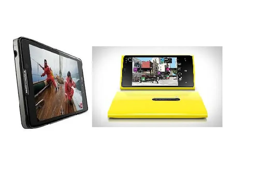 Droid Razr HD y Lumia 920