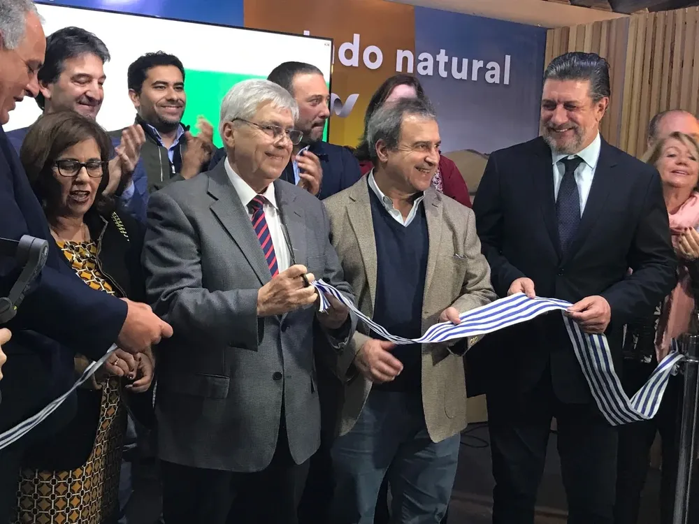 Inauguración del stand del Ministerio de Turismo.