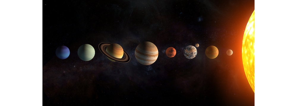 Alineación de planetas.&nbsp;