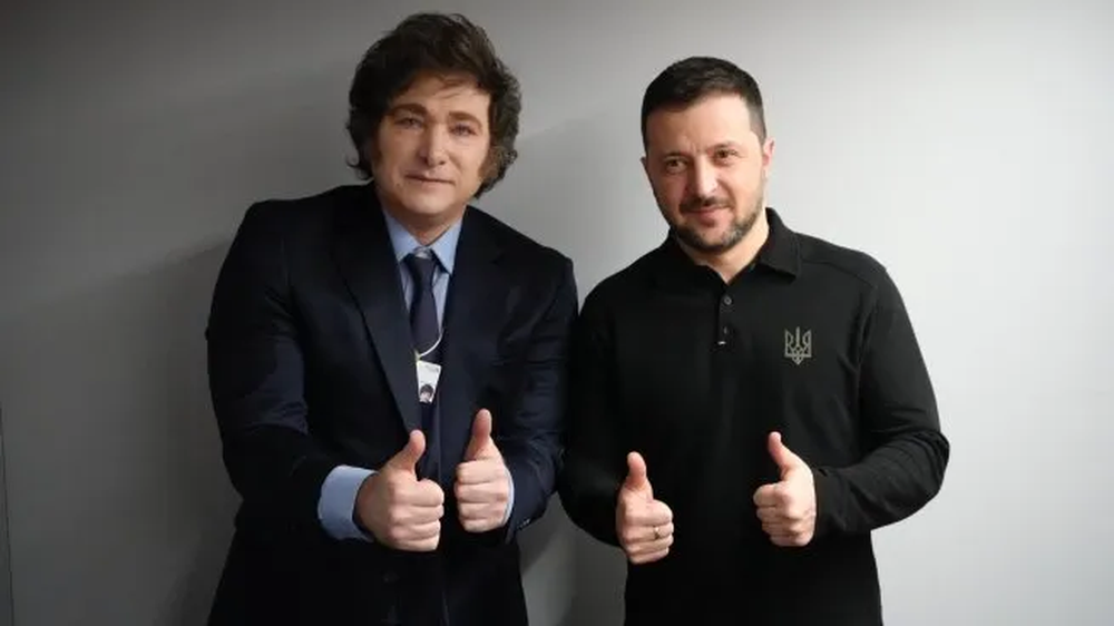 Javier Milei y Zelensky consolidan su alianza en Davos