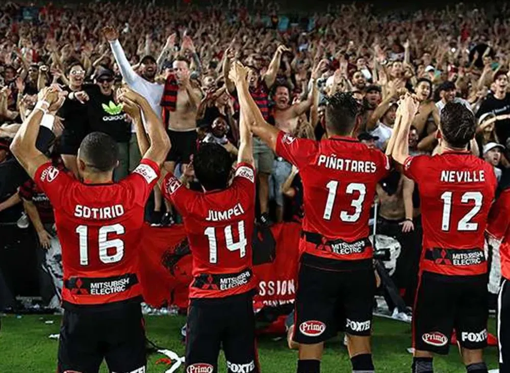 Bruno Piñatares es uno de los uruguayos que juegan en el fútbol de Australia.