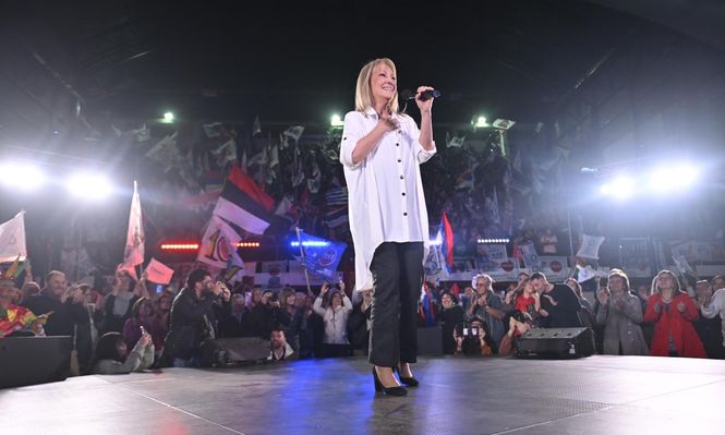Carolina Cosse, precandidata del Frente Amplio