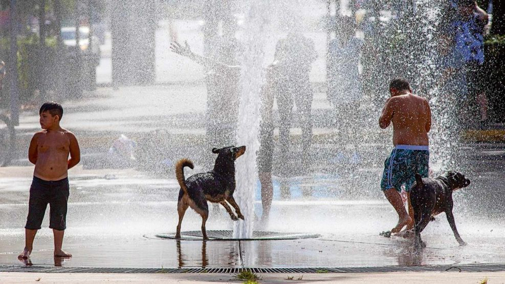 Calor intenso en España