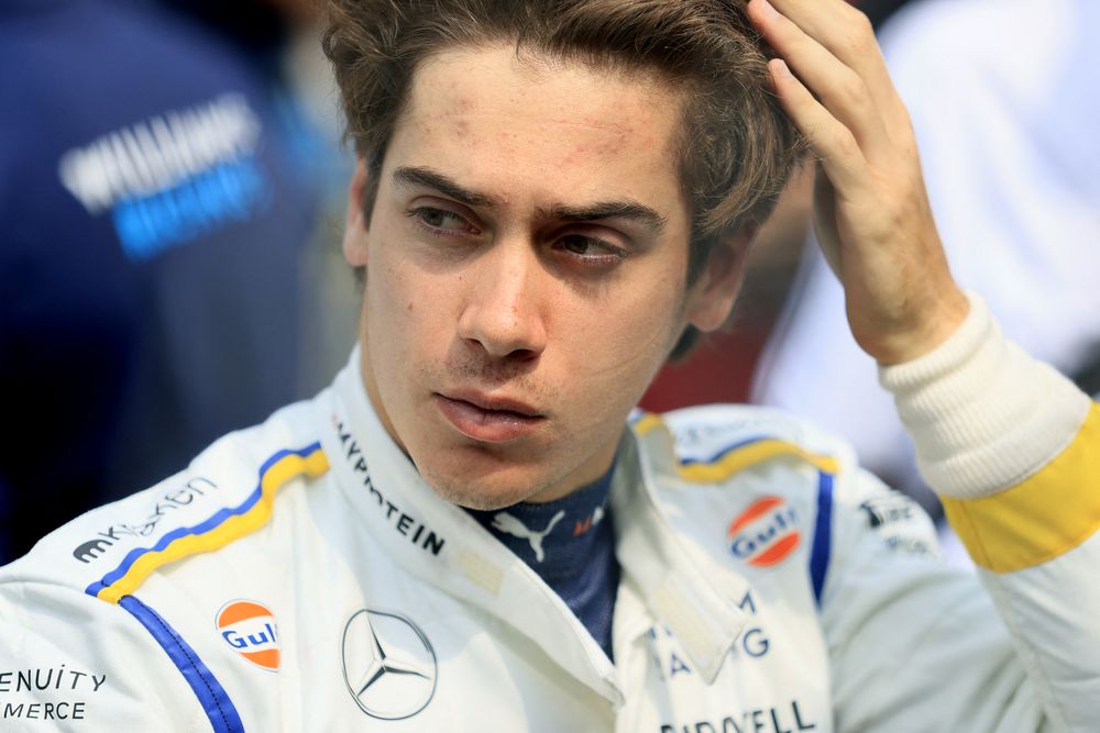 Franco Colapinto, piloto de Williams &nbsp; &nbsp;