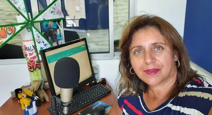 Silvia Techera, periodista de La Voz de Melo y Canal 10