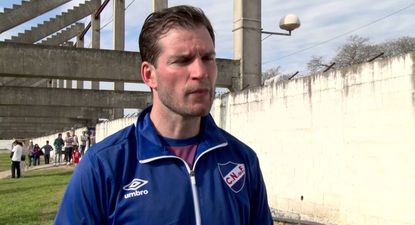 Santiago Espasandín, técnico de la sub 20 de Nacional