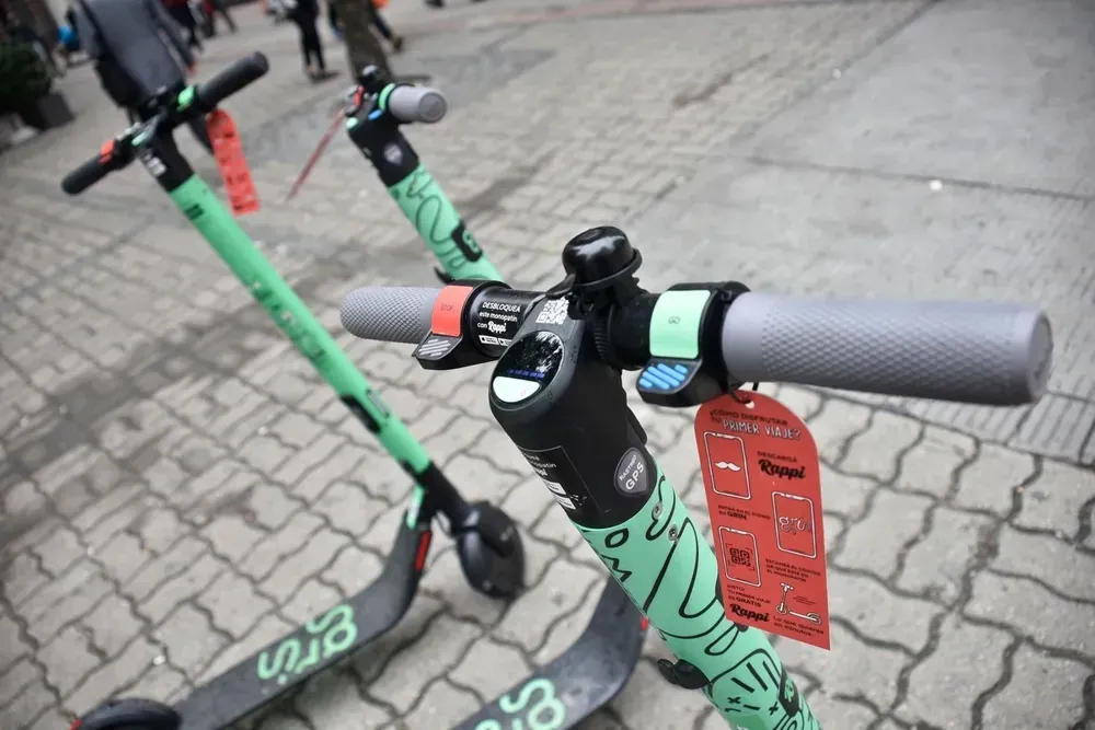 Archivo, febrero de 2019: monopatín eléctrico de Grin