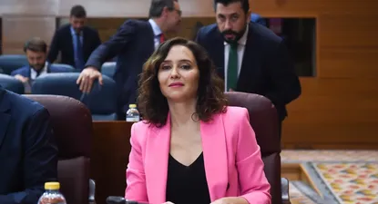 Isabel Díaz Ayuso, presidenta de Madrid.