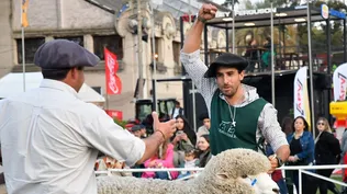 Uno de tantos festejos en la pista del Corriedale.