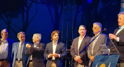 Lacalle Pou estuvo presente en el lanzamiento de la Temporada Estival